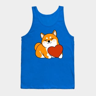 Romantic Shibe 01 Tank Top